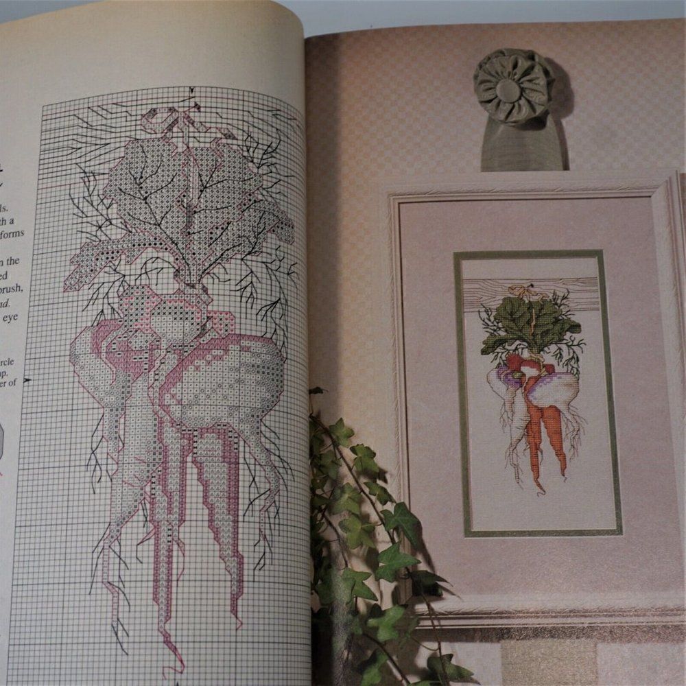 Cross Stitch And Country Crafts 1990 Patterns - Picture 6 of 9